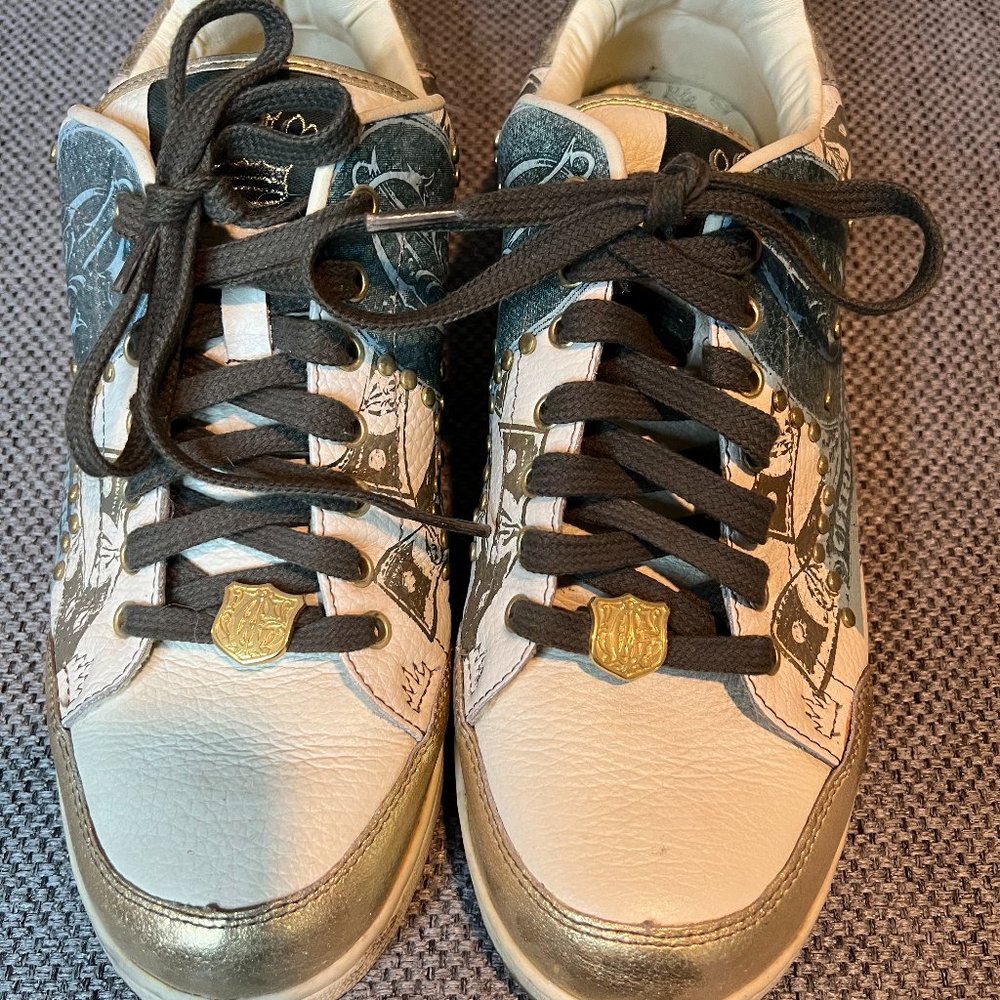 mens christian audigier gym shoes